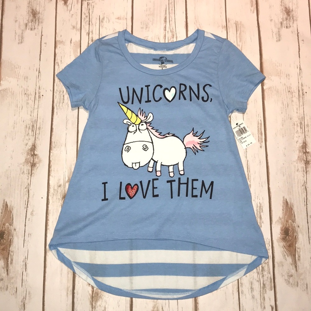 Unicorns I Love Them T-shirt Youth